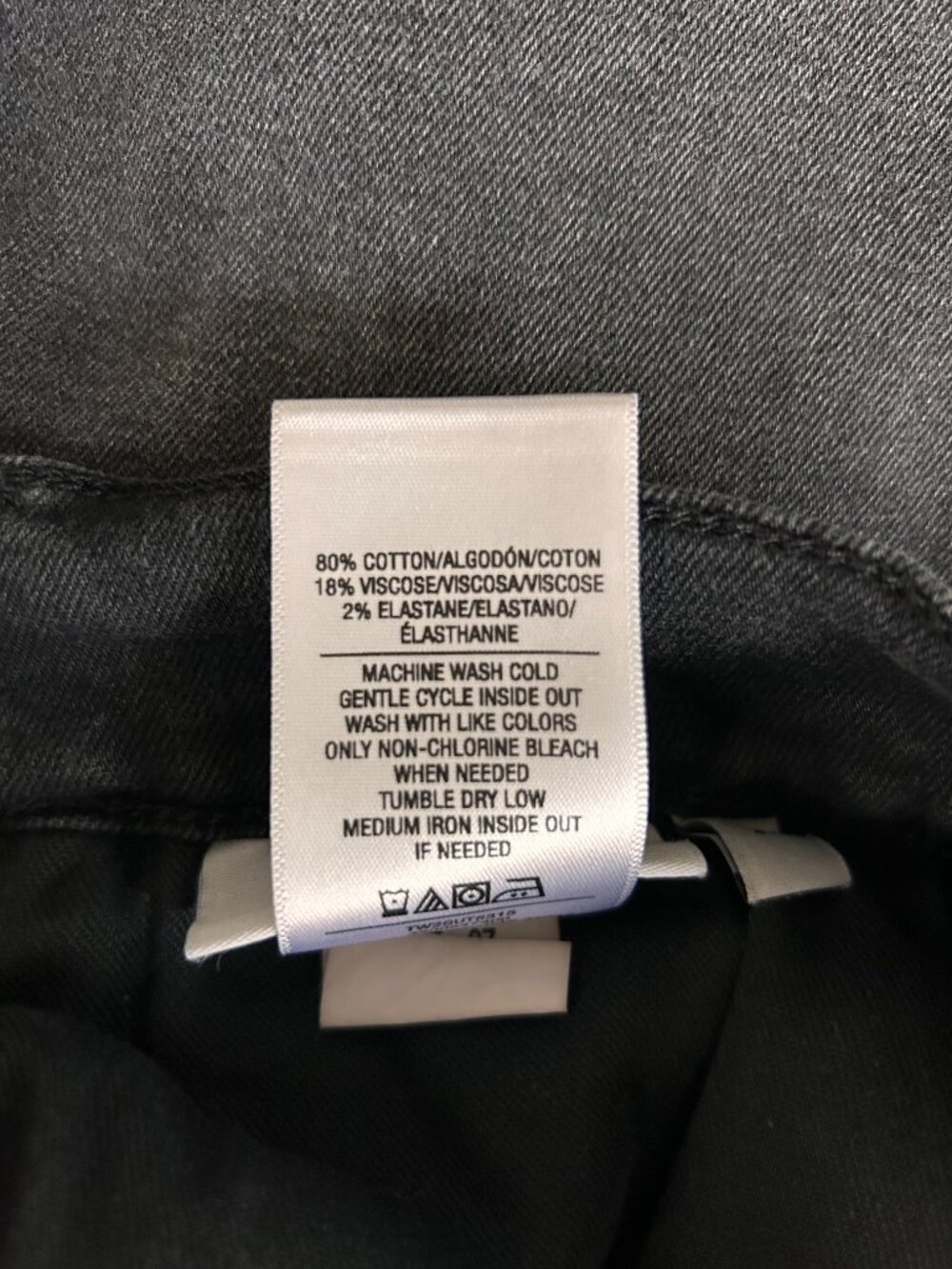 Joe's Jeans The Molly Petite Flare Guilt Free Washed Black Jeans 27P High Rise - Picture 8 of 11
